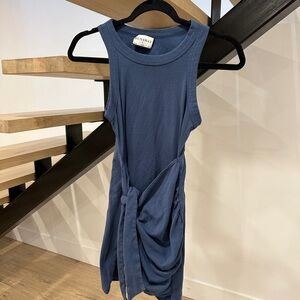 Blue Sleeveless Dress